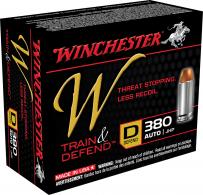 Winchester Ammo Defend 380 ACP JHP 95GR 20 Box/10 Case - W380D