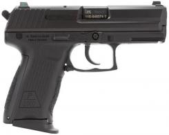 Heckler & Koch H&K P2000 V3 9mm Luger 3.66 13+1 (3) Black Blued Steel Slide Black Interchangeable Backstrap Grip