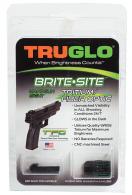 TruGlo TFO Square Low Set for Glock 42, 43 Green Fiber Optic Handgun Sight