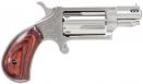 North American Arms Mini Rosewood/Stainless 1.125" Ported 22 WMR Revolver