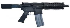 I.O. M215 Micro QR-7 AR Pistol Semi-Automatic 300 AAC Blackout/Whi