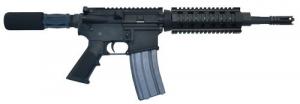 I.O. M215 Micro QR-10 AR Pistol Semi-Automatic 300 AAC Blackout/Wh