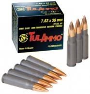 Tulammo Centerfire Rifle 7.62X39mm 122 GR FMJ 40 Bx/ 25 Cs