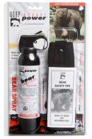 UDAP Super Magnum Bear Spray w/Chest Holster 9.2oz/260g Up to 35 Feet Blac