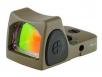 Trijicon RMR Sight Adjustable LED  1.0 MOA Red Dot  Cerakote Flat Dark Earth - RM09-C-700307