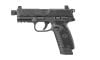 FN 502 Tactical 22 LR 4.60 10+1 Matte Black Polymer Frame & Grip Black Anodized Aluminum Slide (Image 2)