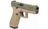 Glock G17 Gen5 Full Size, 9mm Luger, 4.49 Barrel, OD Green Slide, Flat Dark Earth Frame w/Picatinny Rail, 10 rounds (Image 3)
