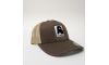 Hickok45 5 PNL Retro Trucker Hat / Brown-Khaki (Image 3)