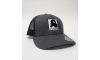 Hickok45 5 PNL Retro Trucker Hat /Charcoal (Image 3)
