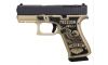 Glock 43X MOS 9mm Crow Gold Cerakote, Freedom-Liberty Edition 10+1 (Image 2)