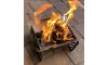 Emperor collapsible mini charcoal grill, fire pit heavy duty steel. Camping, tailgating, table top, portable! (Image 5)